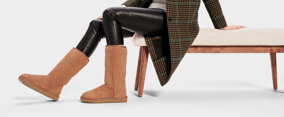 CLASSIC TALL II BOOT by UGG, available on ugg.com for $200 Gigi Hadid Shoes Exact Product 