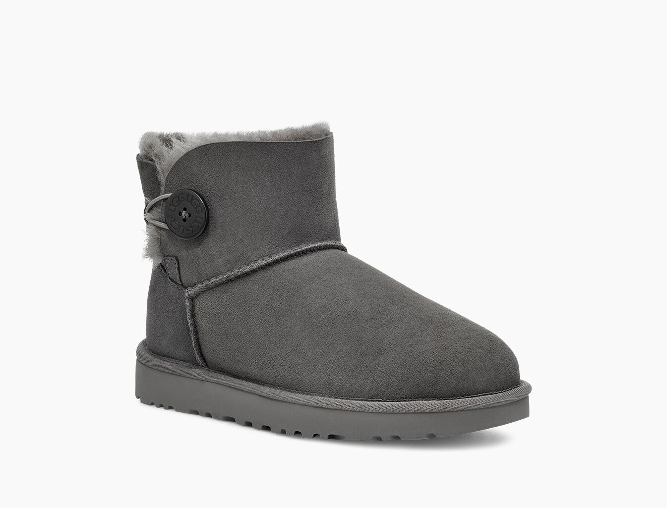 gray mini ugg boots