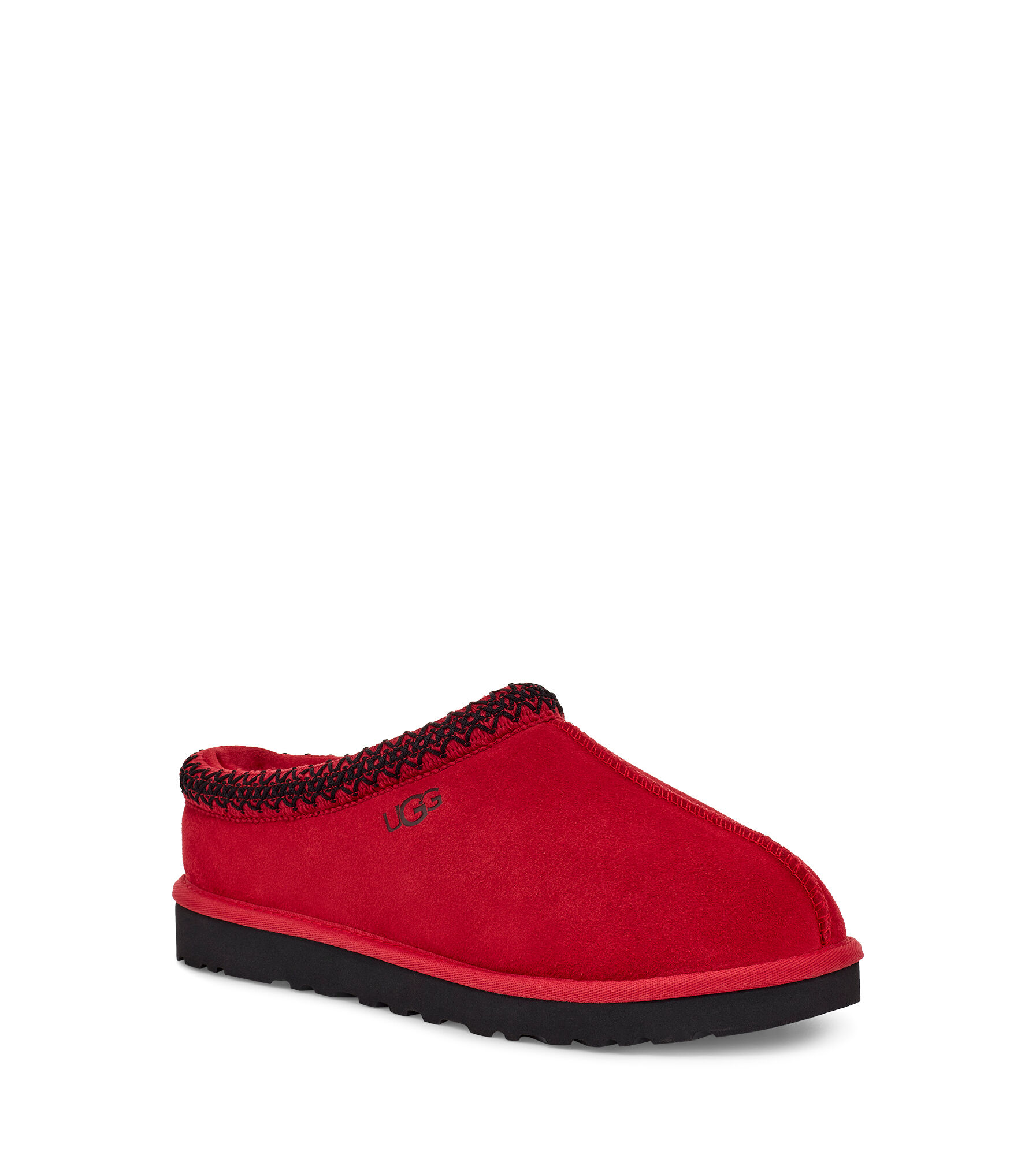 red ugg slippers