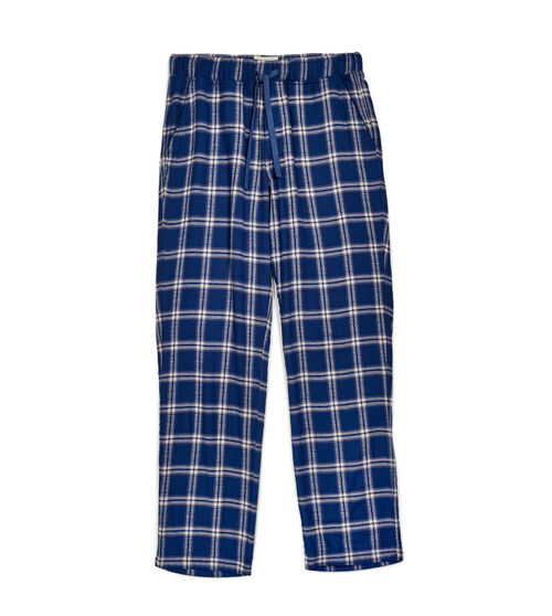 The most essential leisurewear, these plaid pajama pants are crafted with lightweight cotton and feature an easy straight leg. Pair with one of our fleece-lined robes for the ideal morning in. UGG Flynn Pant Jersey In Dark Denim Plaid, Size M