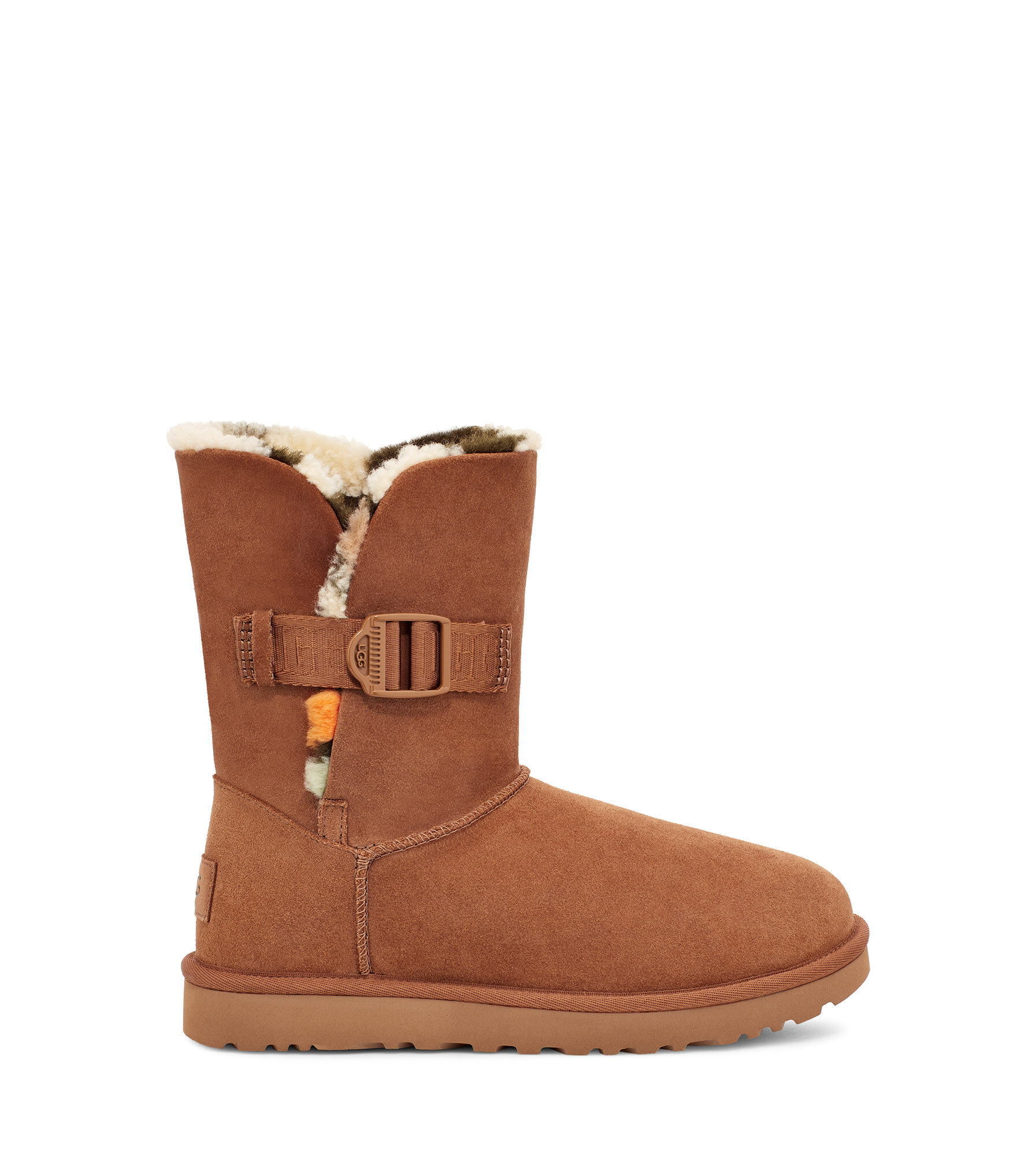 brown leather classic uggs