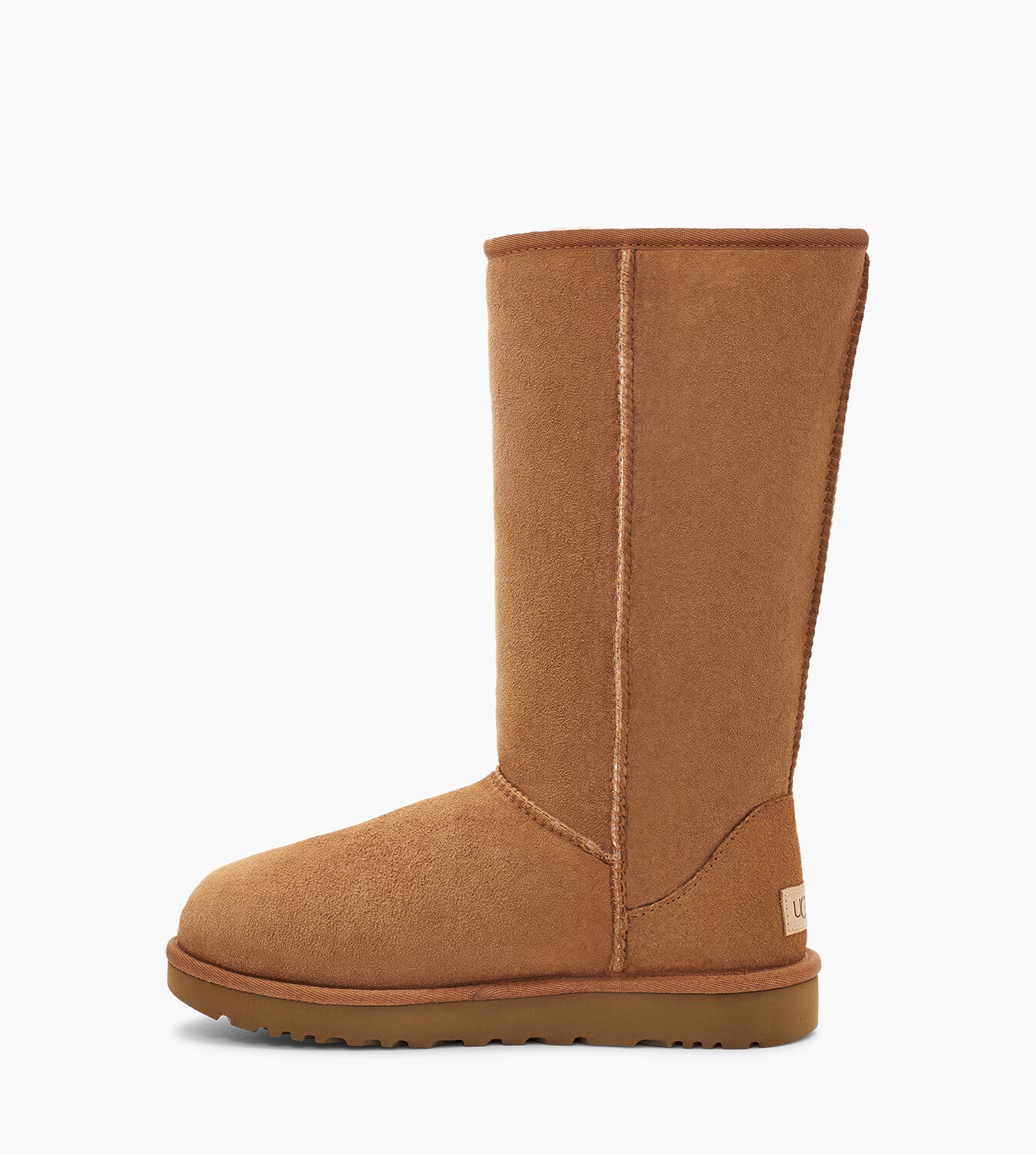 tall brown uggs with buttons