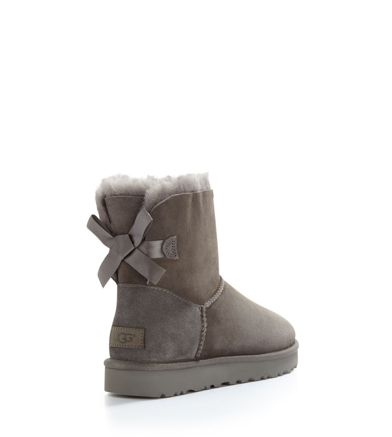 UGG (アグ) レディースブーツ MINI BAILEY BOW II - ミニ ベイリー ボウ II Grey, 23.0