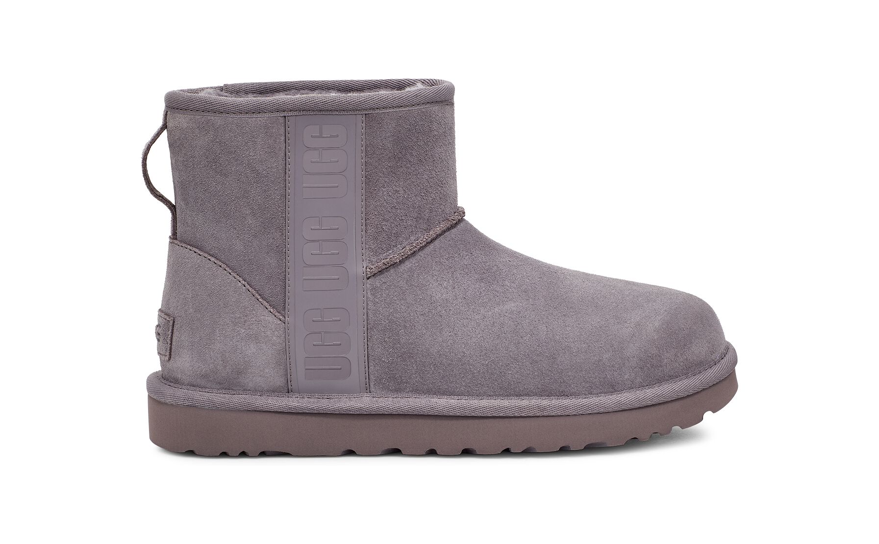 UGG (アグ) レディースブーツ CLASSIC MINI SIDE LOGO Shade, 22.0