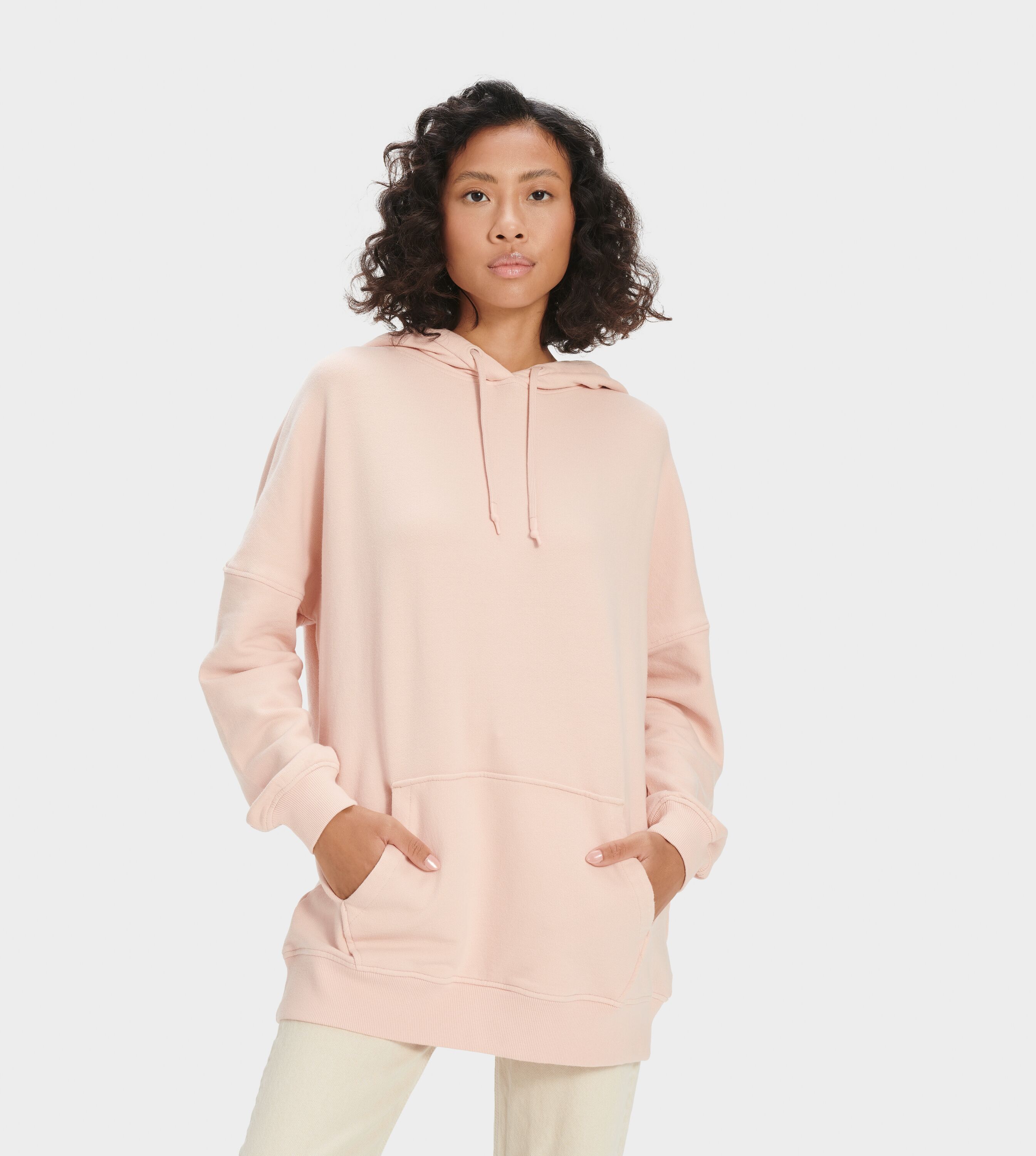 UGG (アグ) レディーストップ SIMONE BOYFRIEND HOODIE Rosewater, S