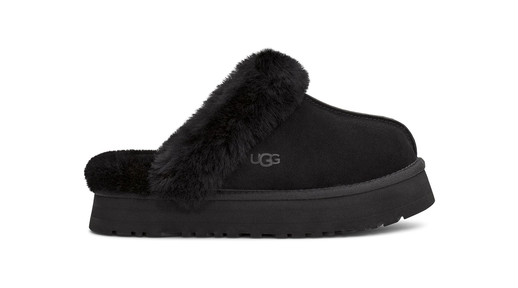 UGG (アグ) レディースサンダル DISQUETTE Black, 23.0