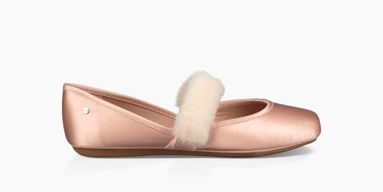 ugg lena fluff flat