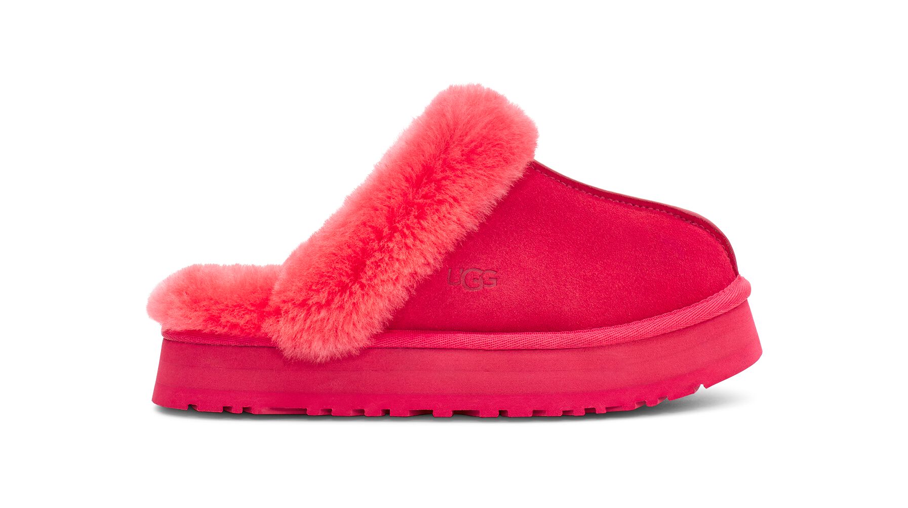 UGG (アグ) レディースサンダル DISQUETTE Hibiscus Pink, 22.0