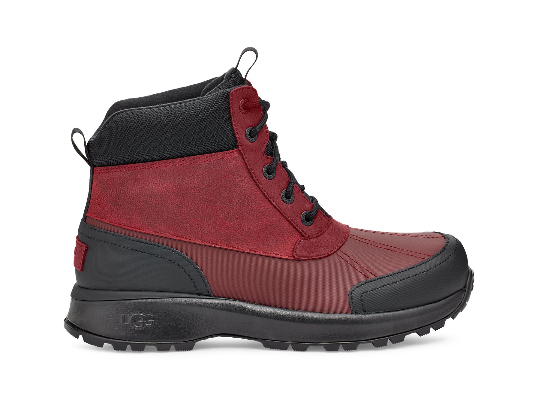UGG (アグ) メンズブーツ EMMETT DUCK BOOT Cordovan/Black, 28.0
