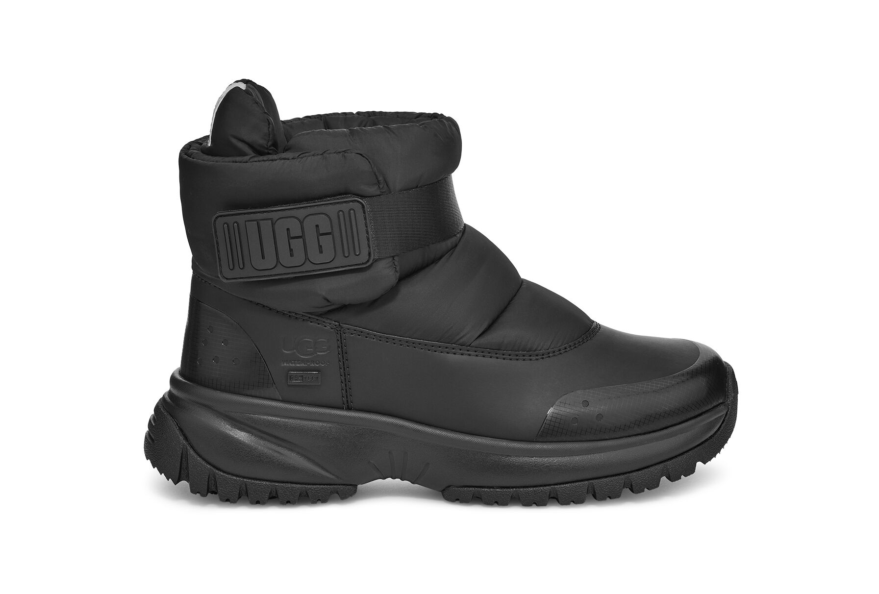 UGG (アグ) レディースブーツ YOSE PUFF Black, 22.0