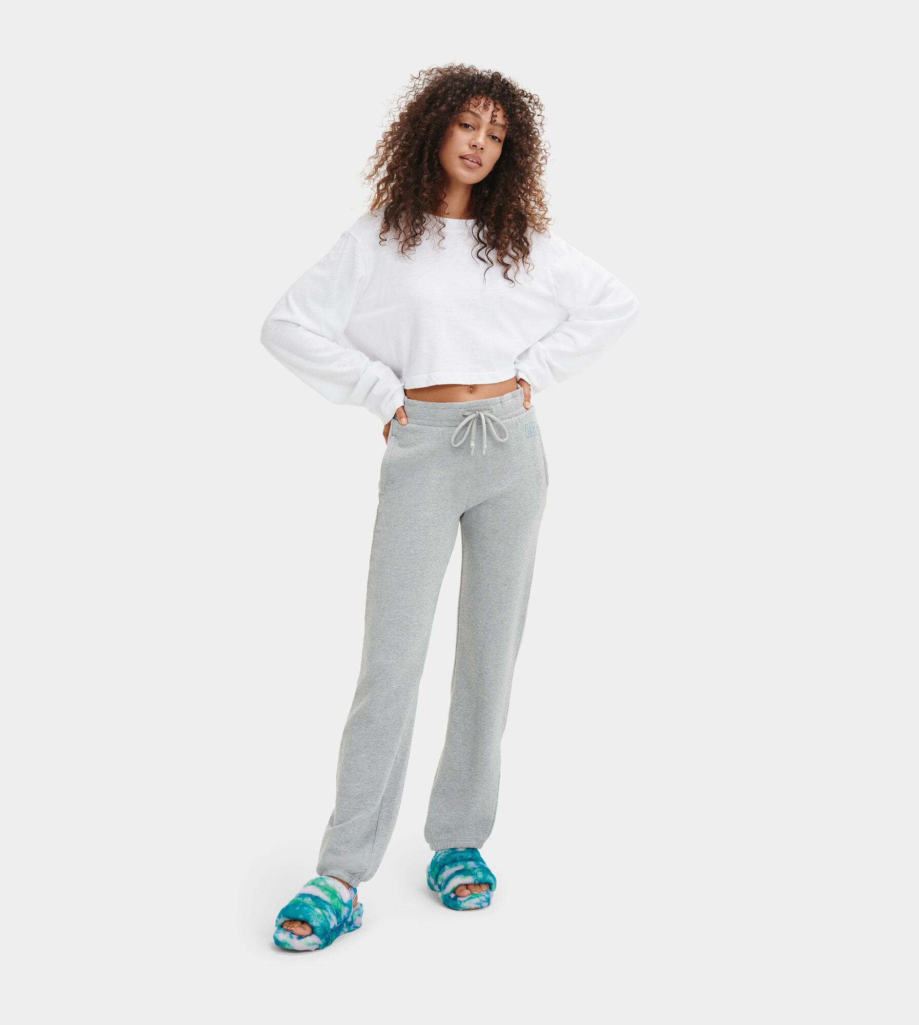 UGG (アグ) レディースボトムス DANIELLA SWEATPANT Grey Heather, S