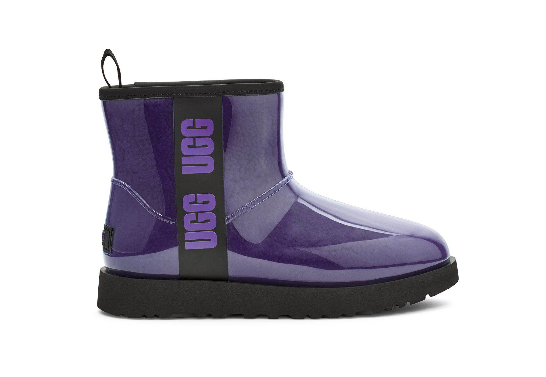 UGG (アグ) レディースブーツ CLASSIC CLEAR MINI Violet Night/Black, 22.0