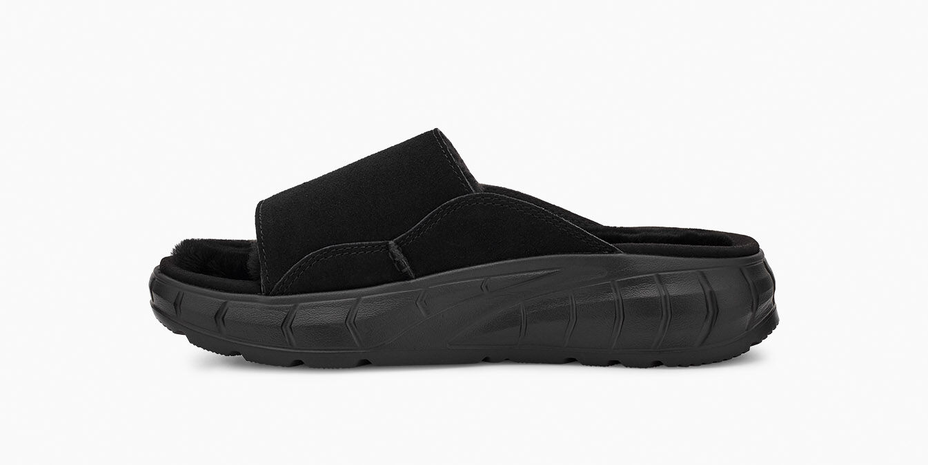 値段が激安 SUEDE BLACK - SLIDE WESTSIDER 正規 アグUGG - サンダル