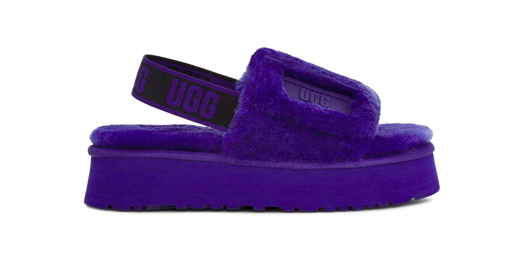 UGG (アグ) レディースサンダル DISCO SLIDE Violet Night, 22.0