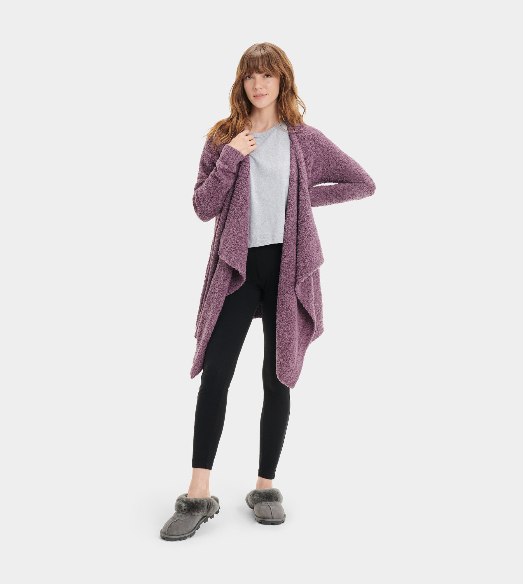 UGG (アグ) レディースPHOEBE WRAP CARDIGAN Midnight Purple, S