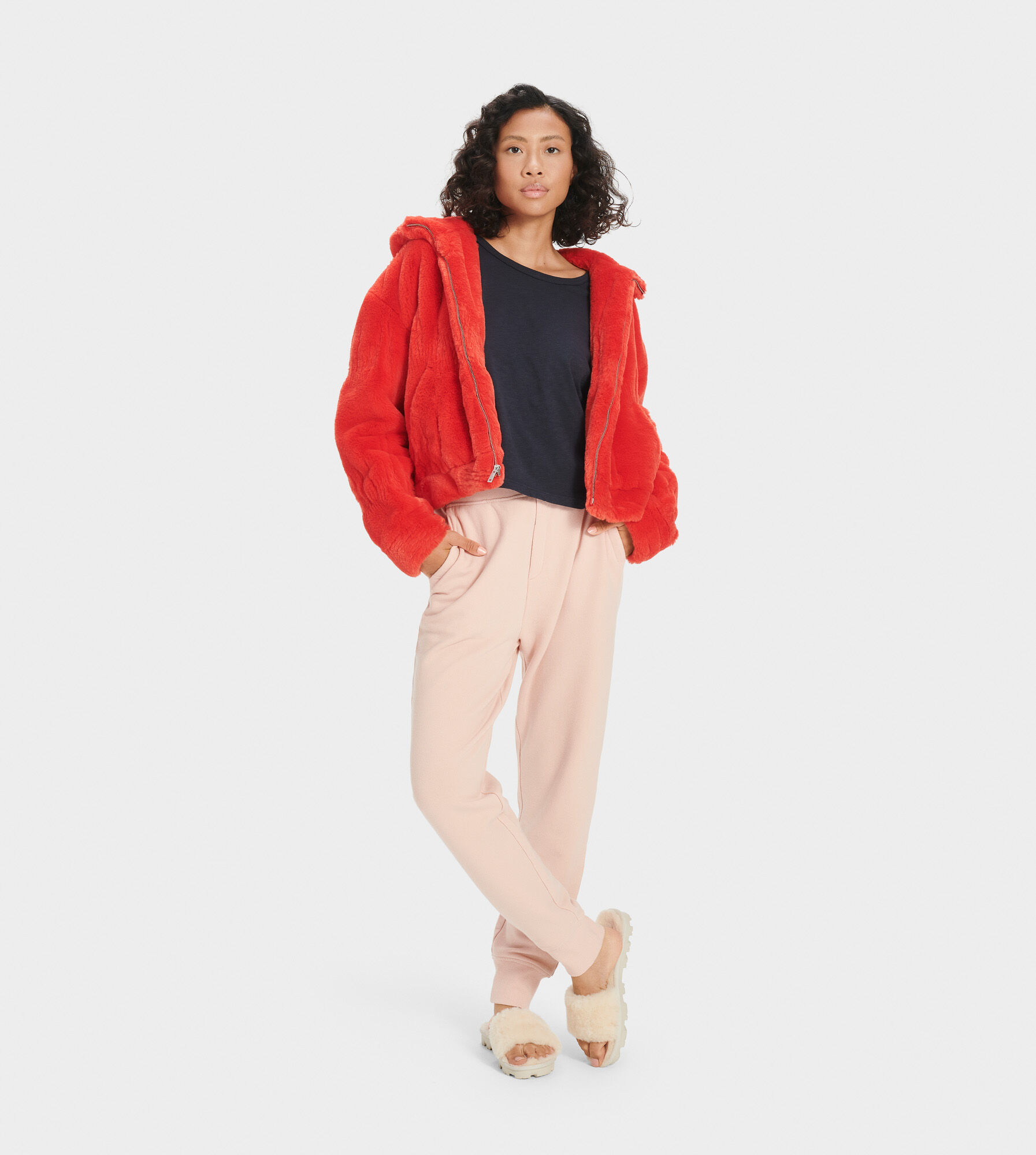 UGG (アグ) レディースボトムス ERICKA RELAXED JOGGER Rosewater, S