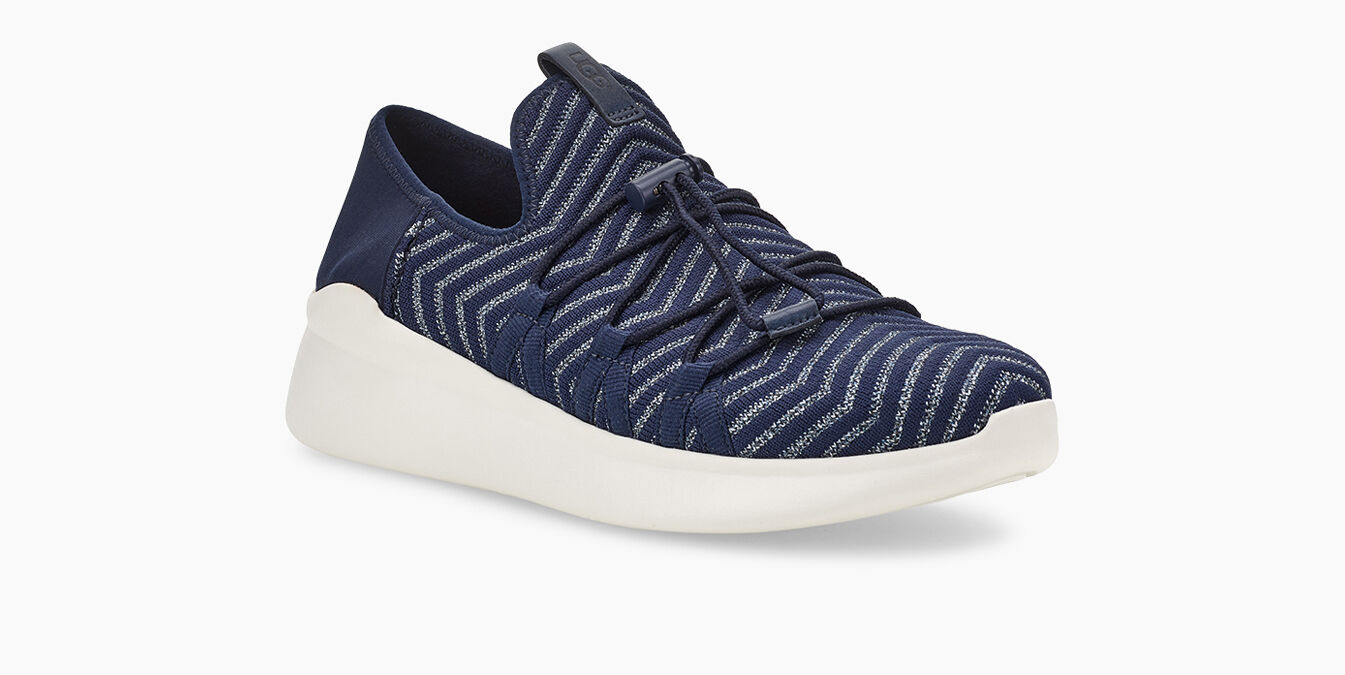 ugg kinney metallic sneaker