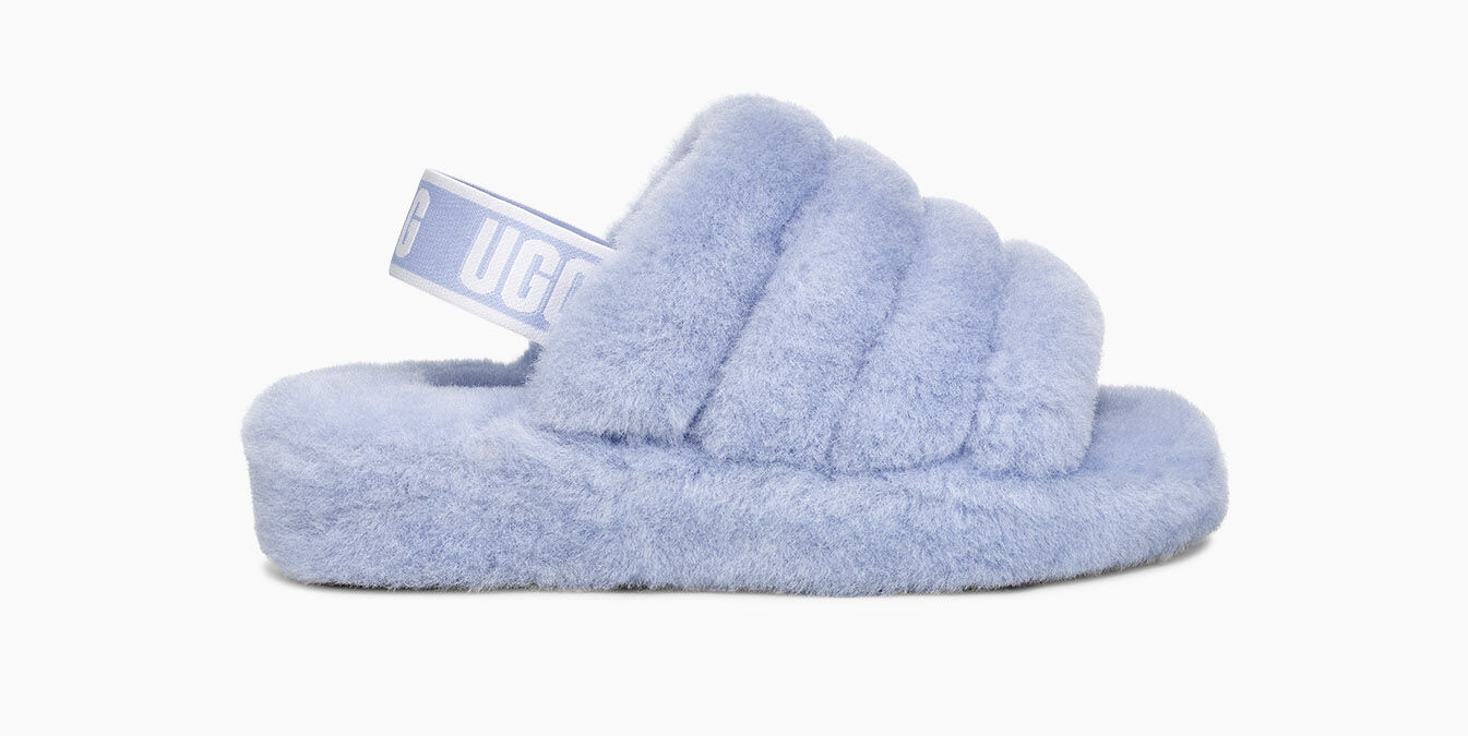 ugg fluff yeah logo slide