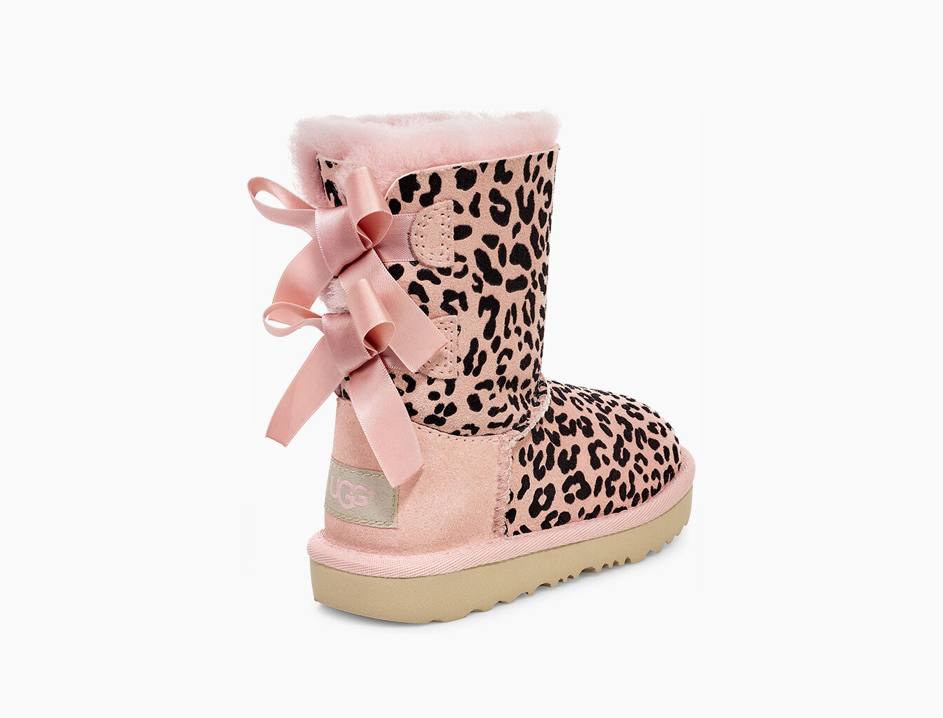 peach uggs with fur