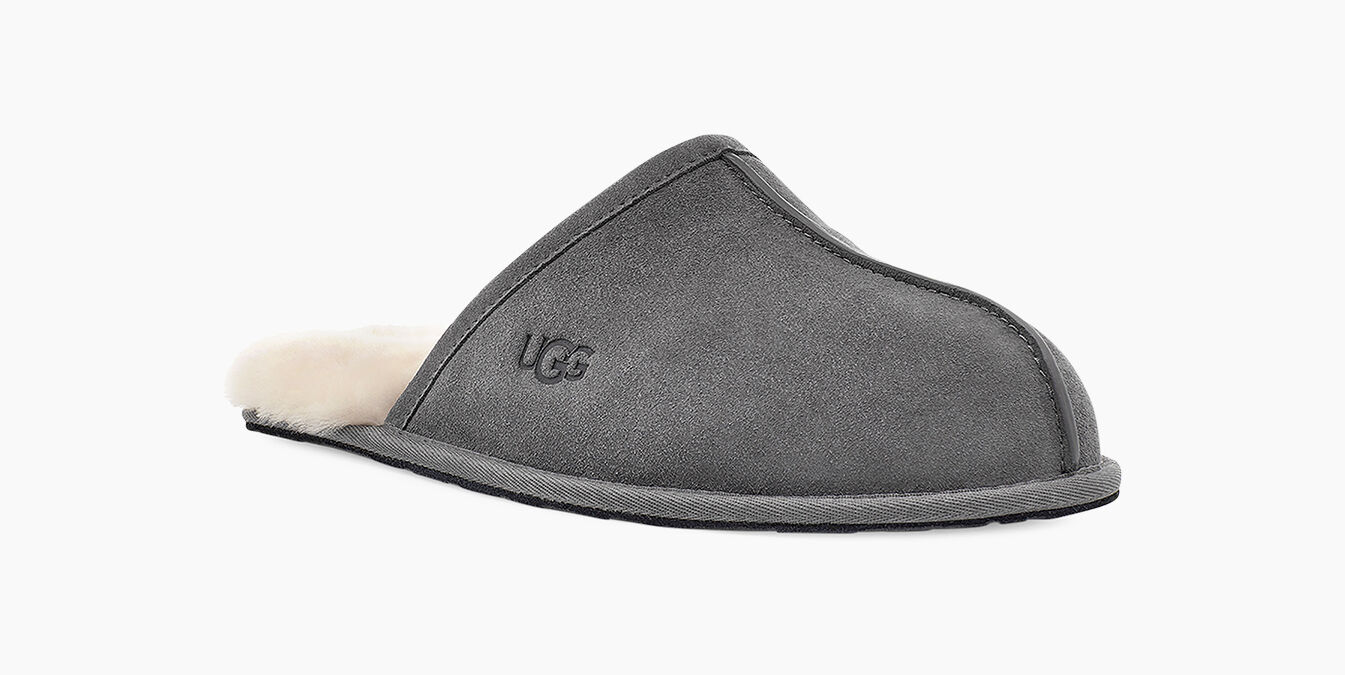 ugg navy mens slippers