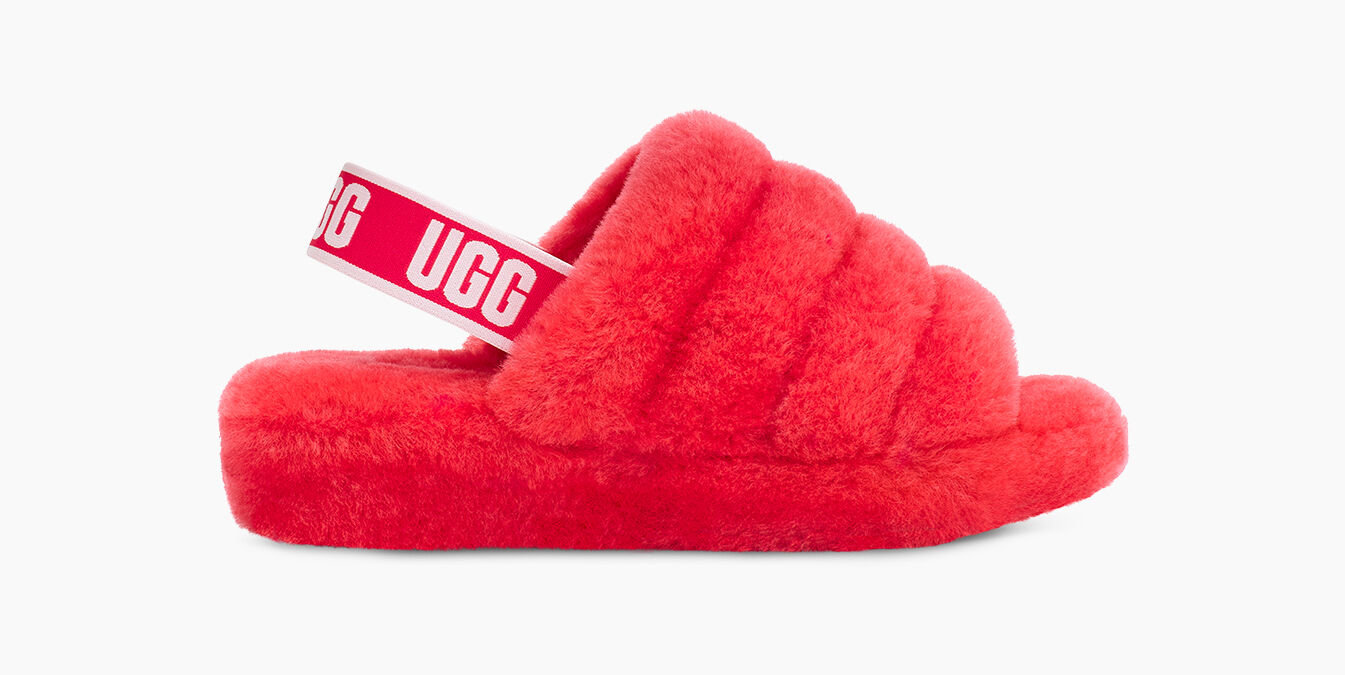 fluffy slippers ugg