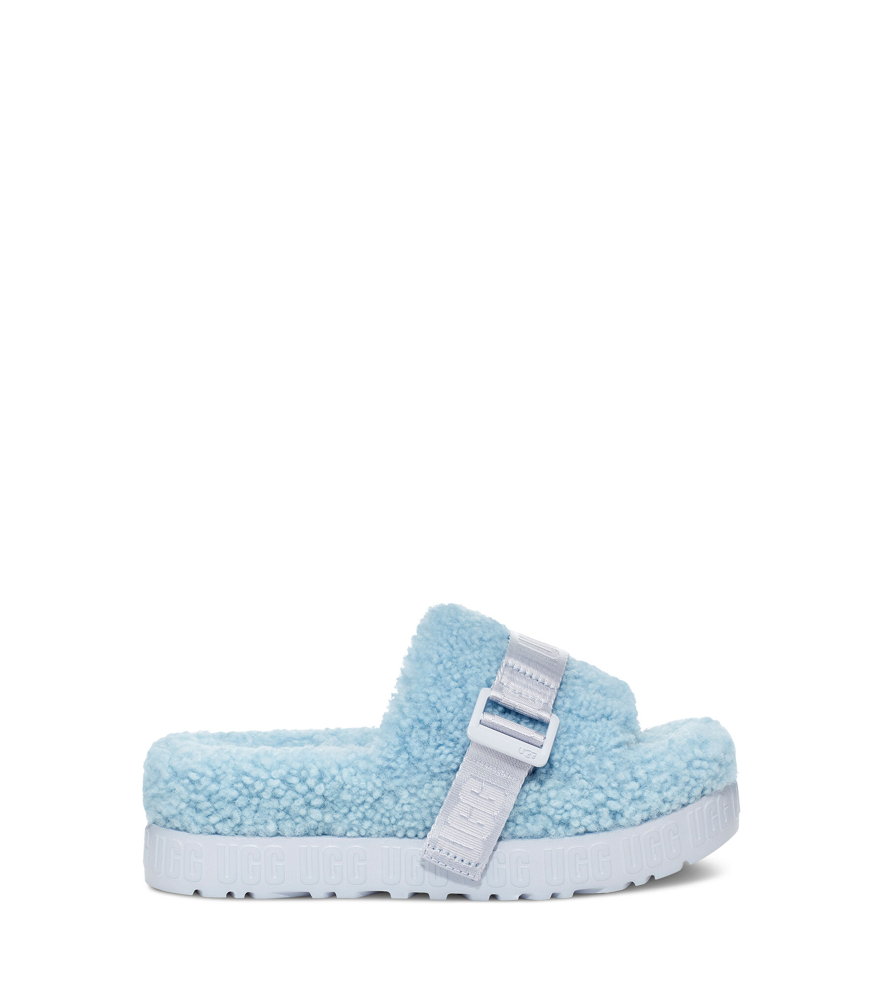 grey ugg slide slippers