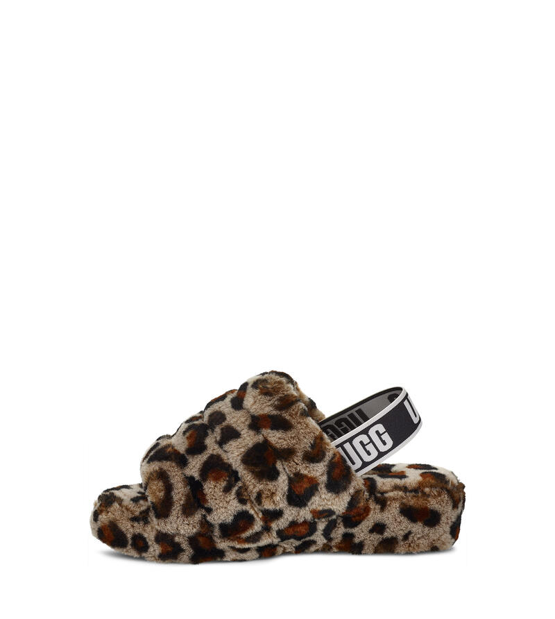UGG® Fluff Yeah Leopard Slide for Women | UGG® UK