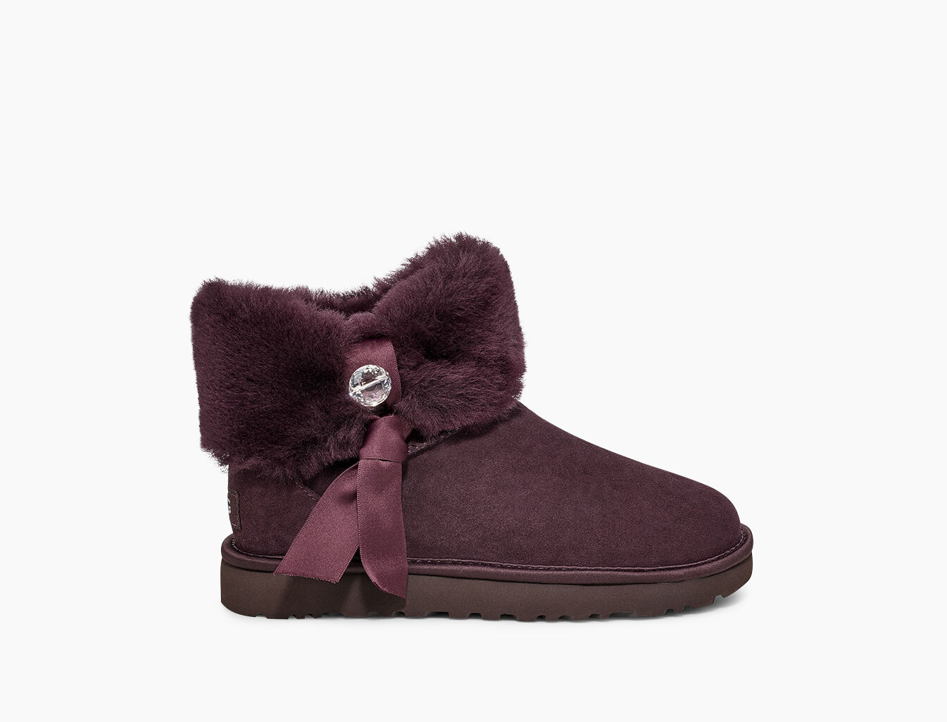 UGG® Cinched Fur Mini Boot for Women