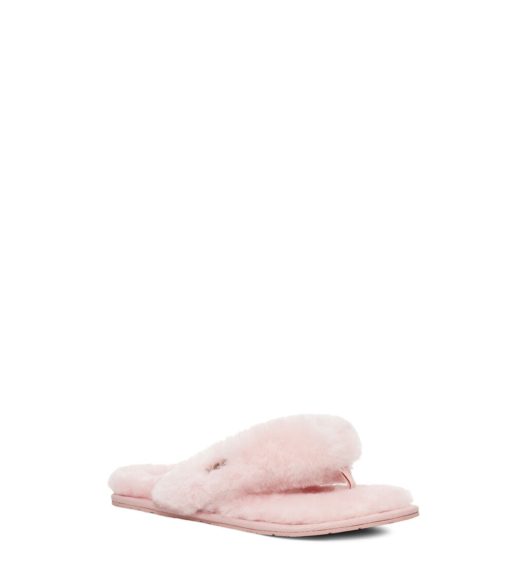 UGG® Fluff Flip Flop Logo for Women | UGG® Denmark