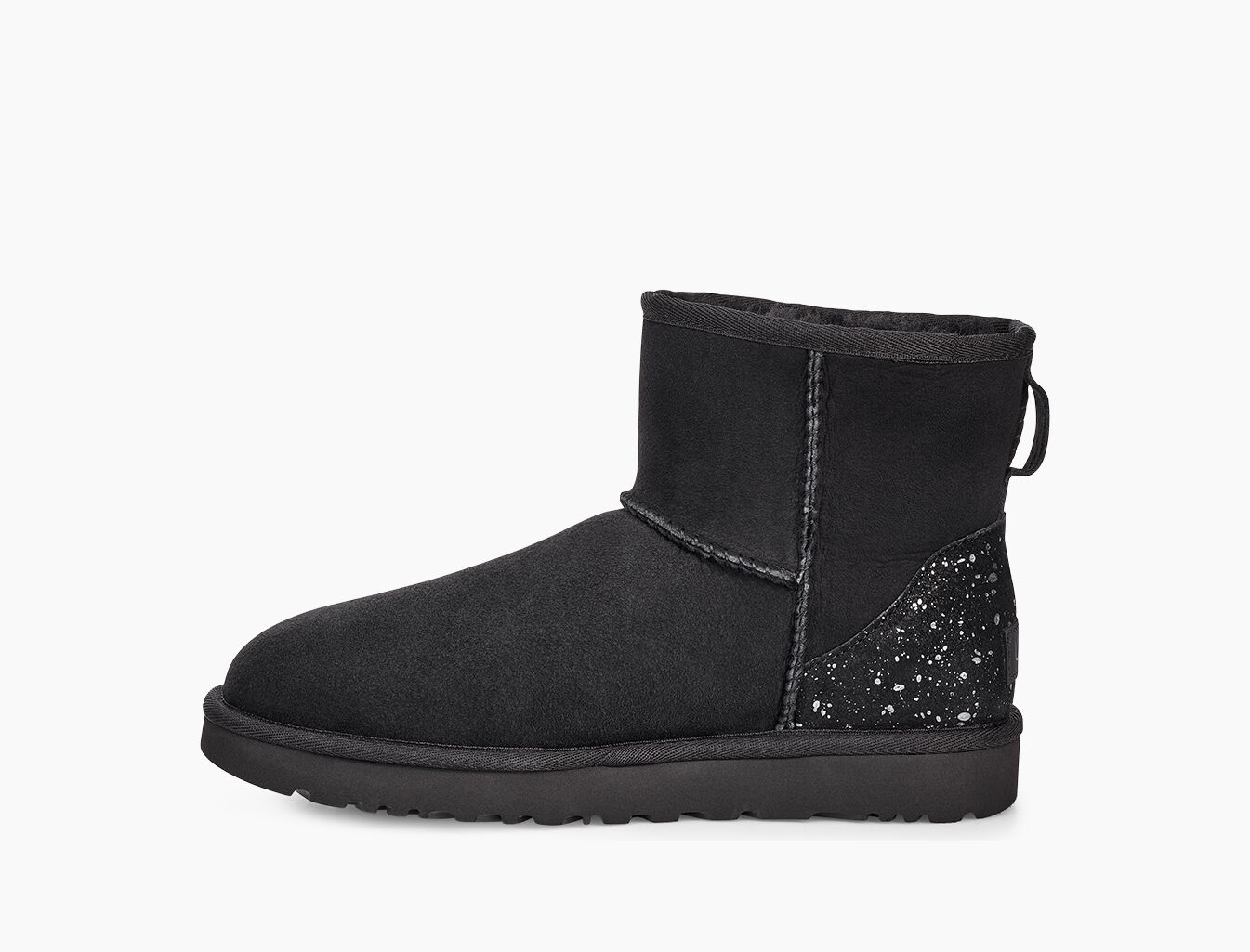 ugg classic mini sparkle metallic