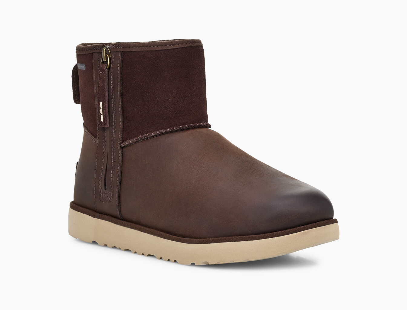 ugg men's classic mini zip waterproof boot