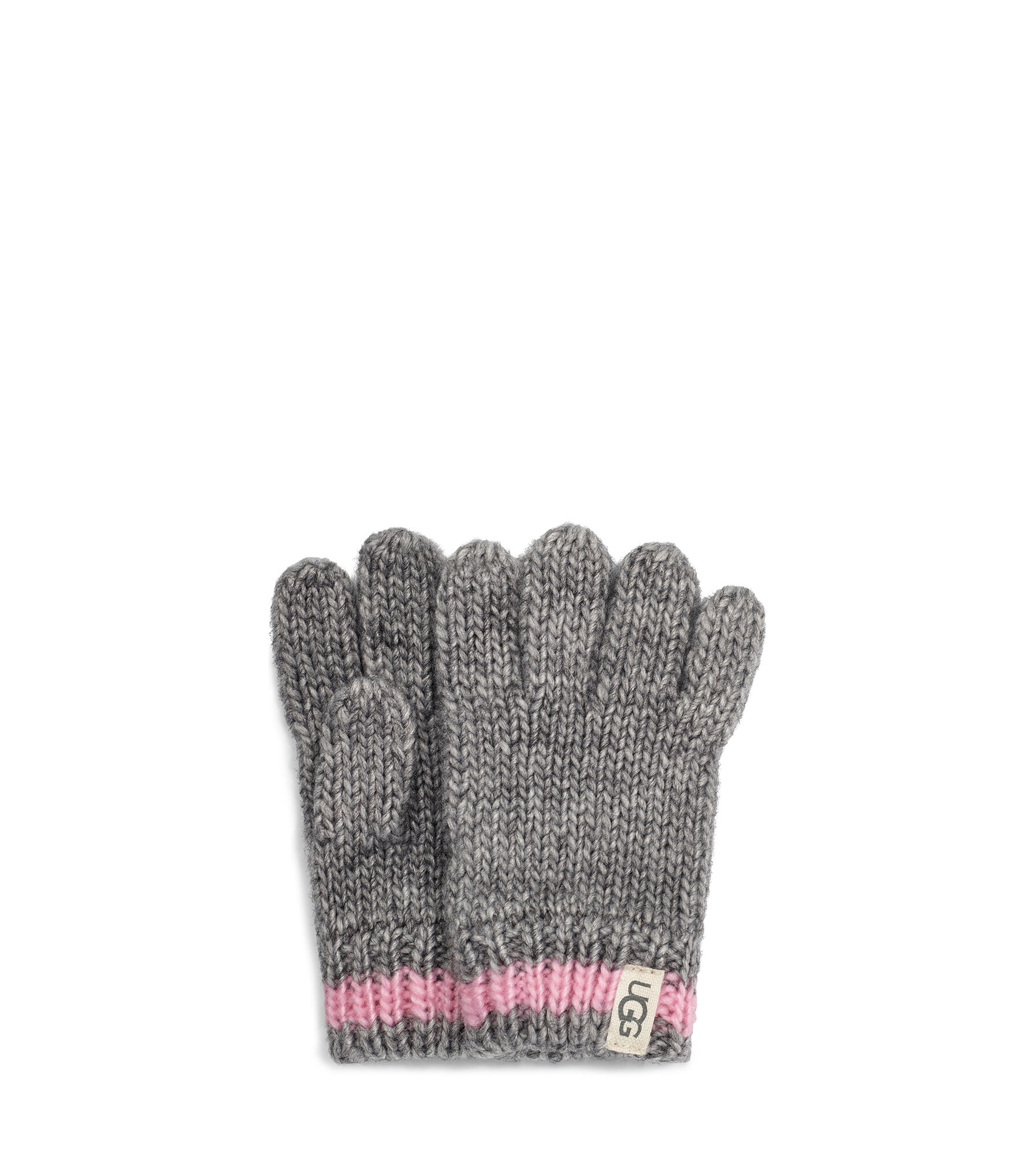 Chunky Stripe Knit Glove