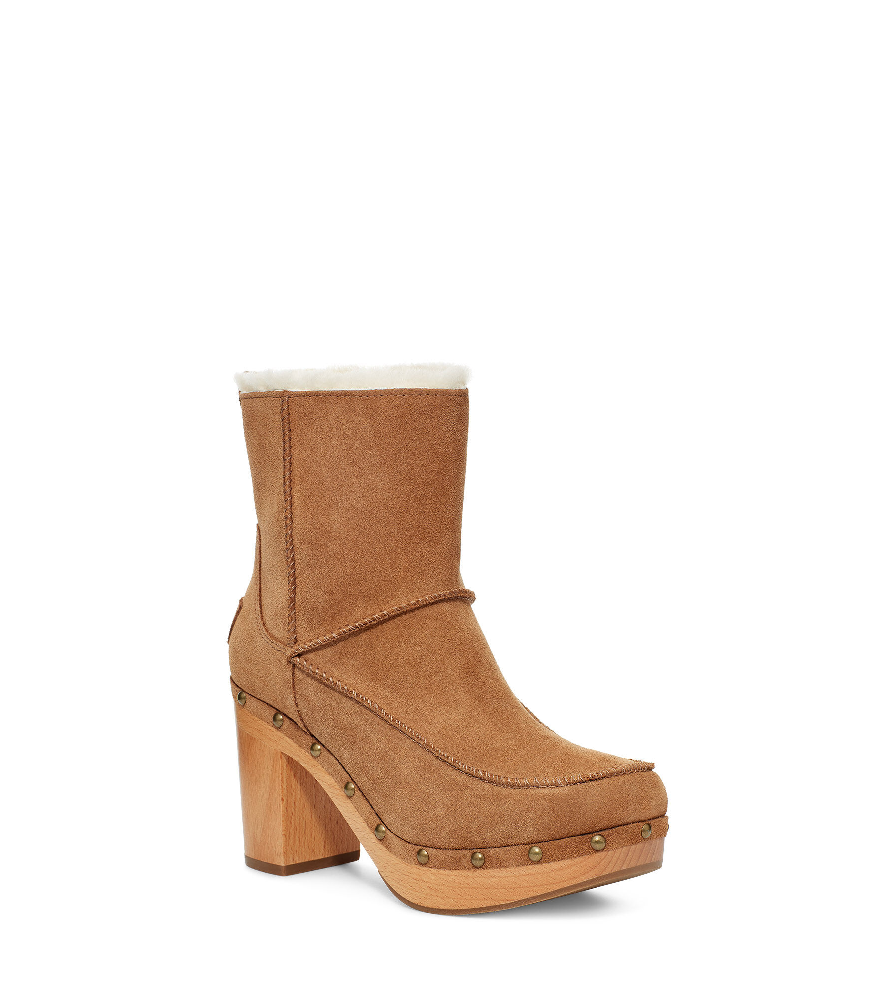ugg heel booties