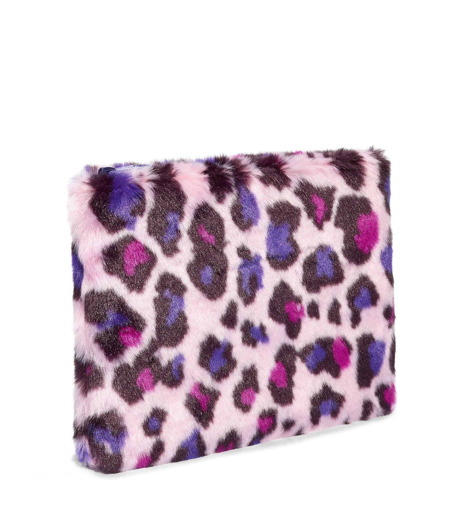 Faux Fur Medium Zip Pouch