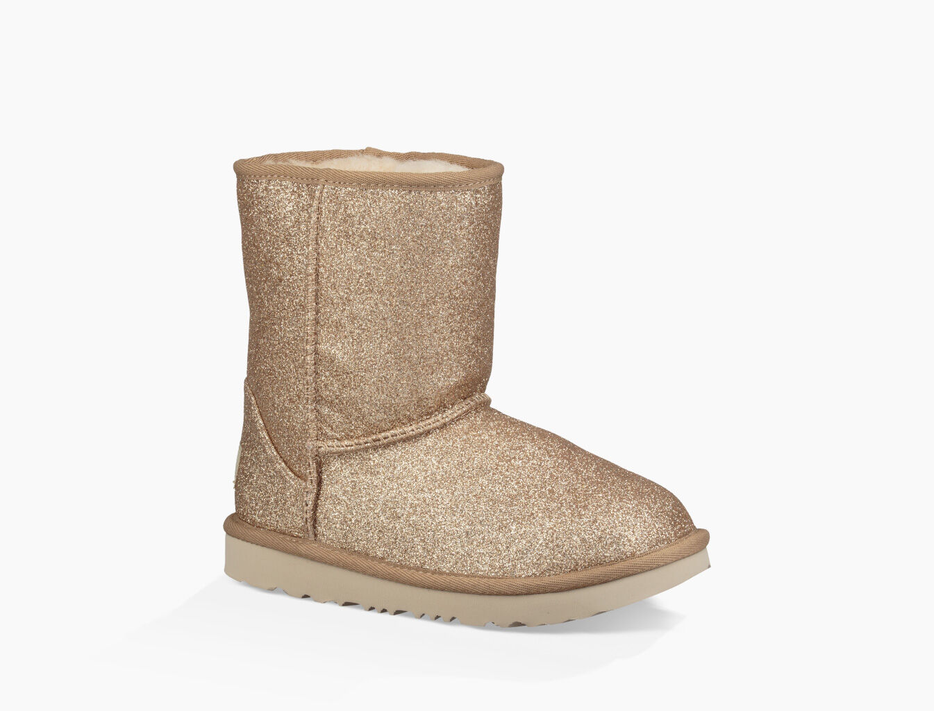 ugg classic short ii glitter boot