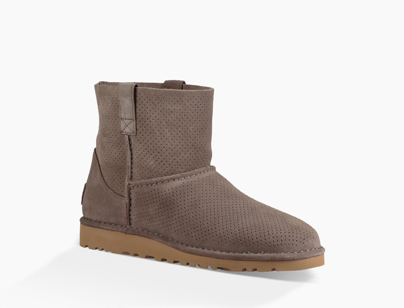 ugg unlined mini perforated booties