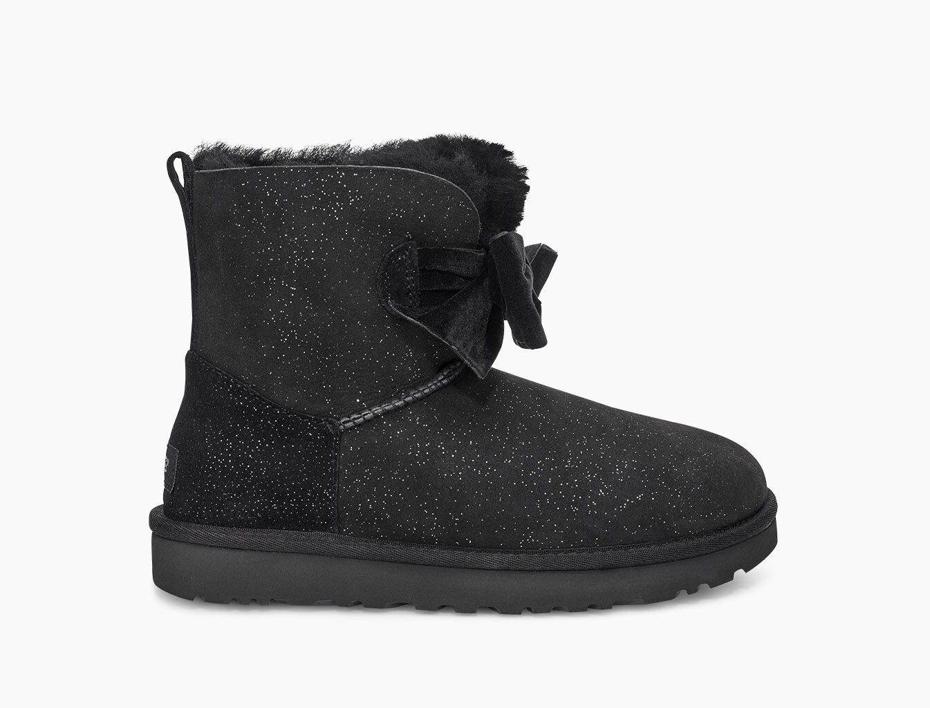 ugg gita bow mini black