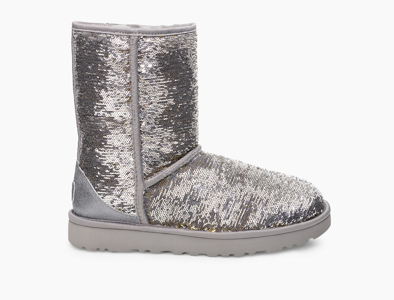 white sequin uggs