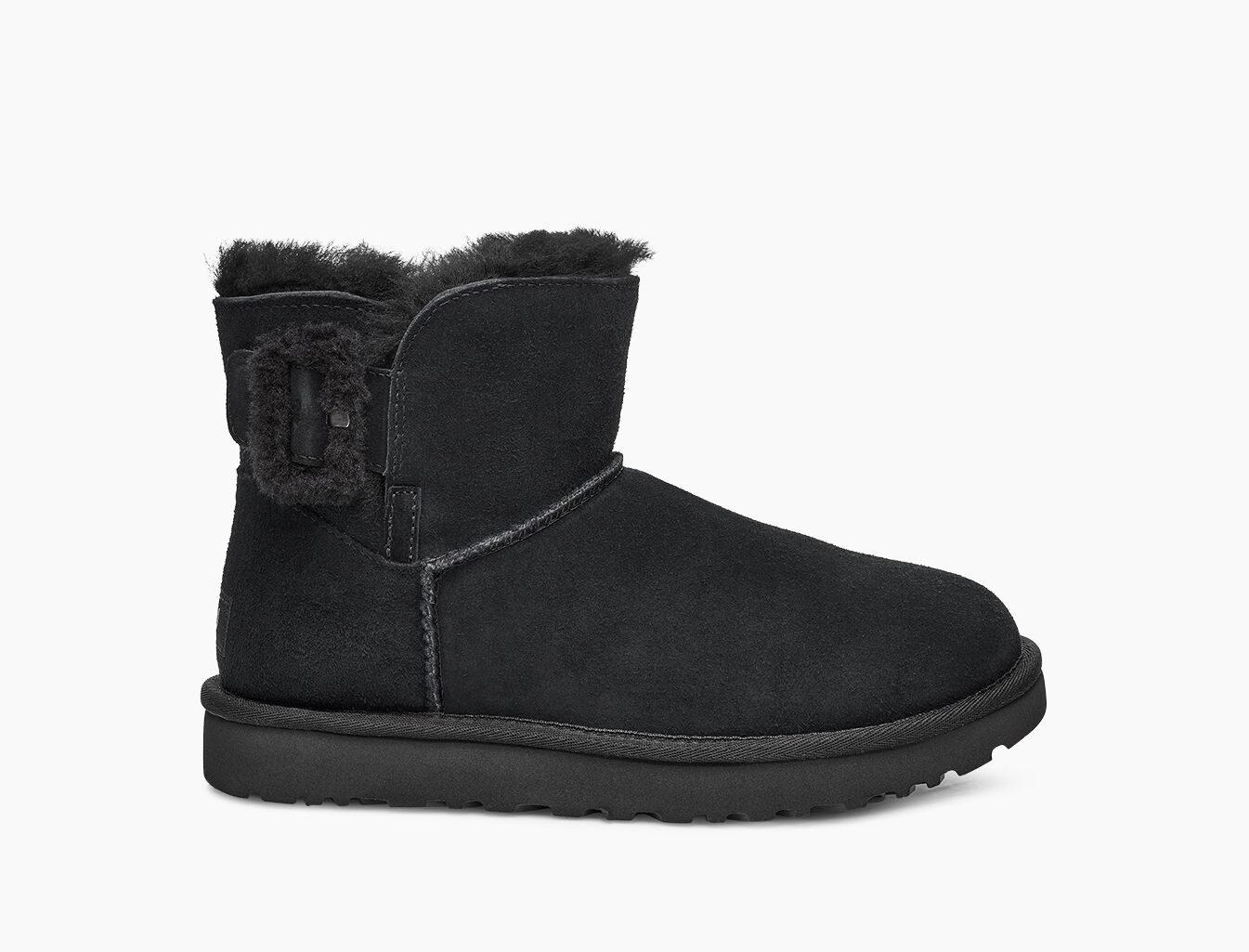 ugg bailey fluff buckle boot