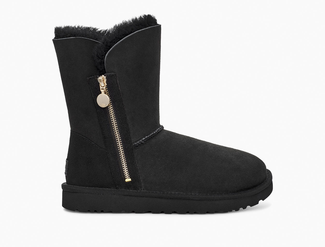 Ugg black booties clearance