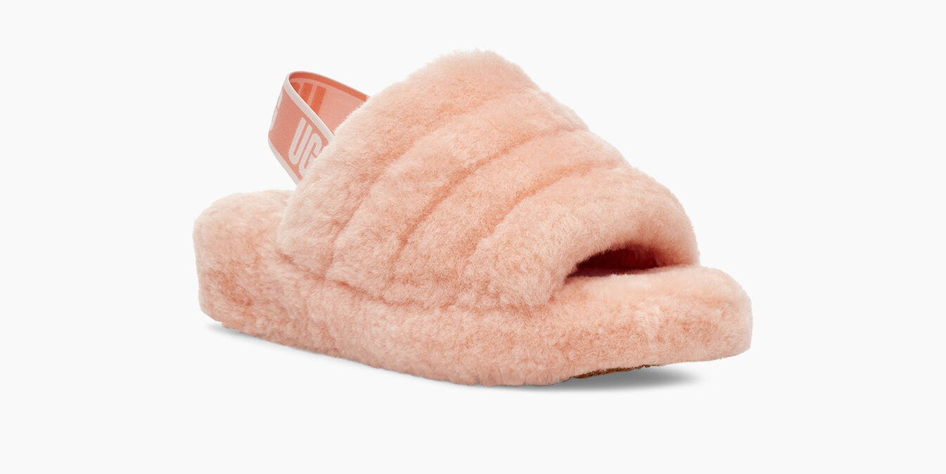 UGG® Fluff Yeah Logo Slide for Women UGG® UK