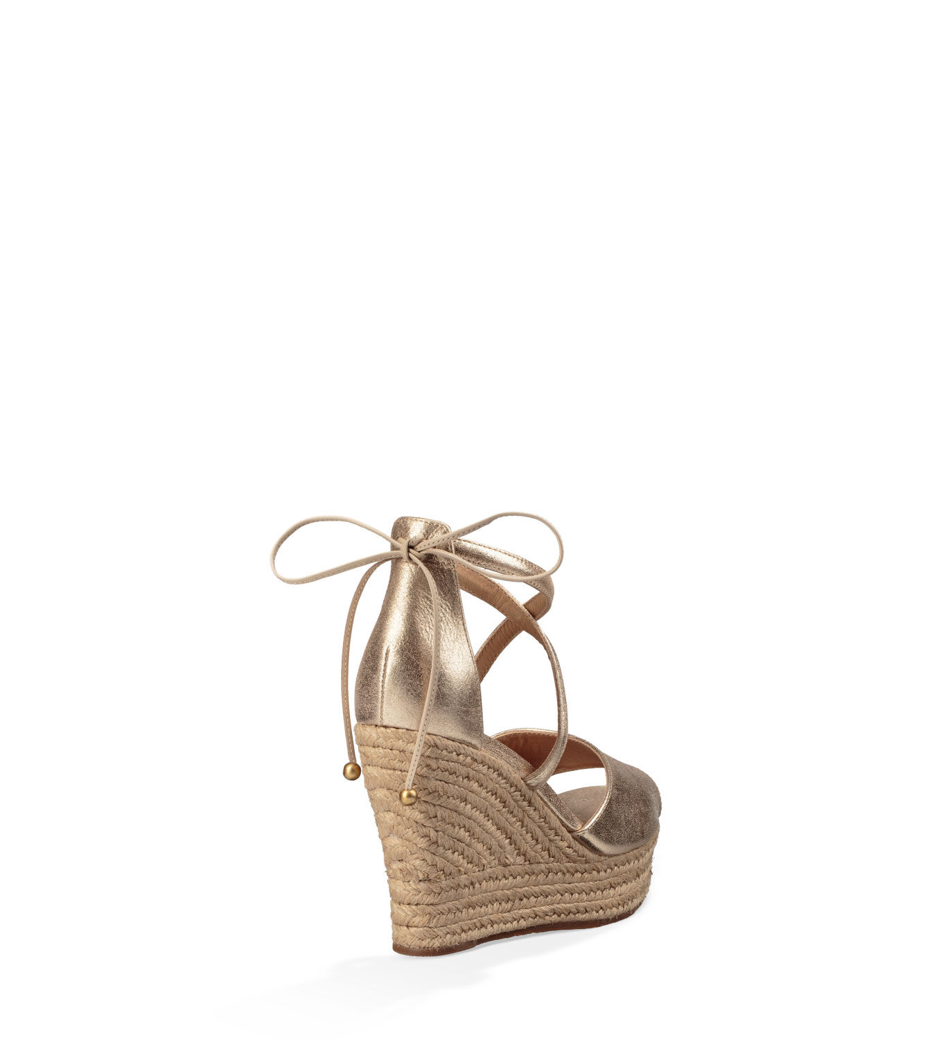 ugg reagan metallic wedge