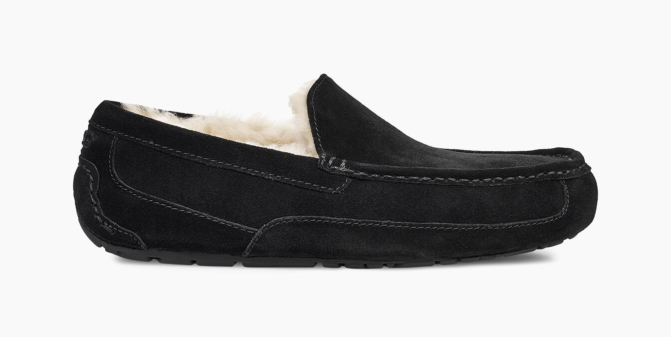 ugg ascot slipper black