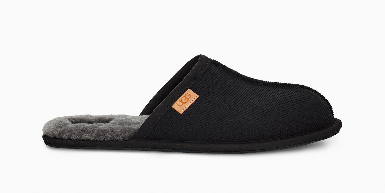 mens corduroy slippers