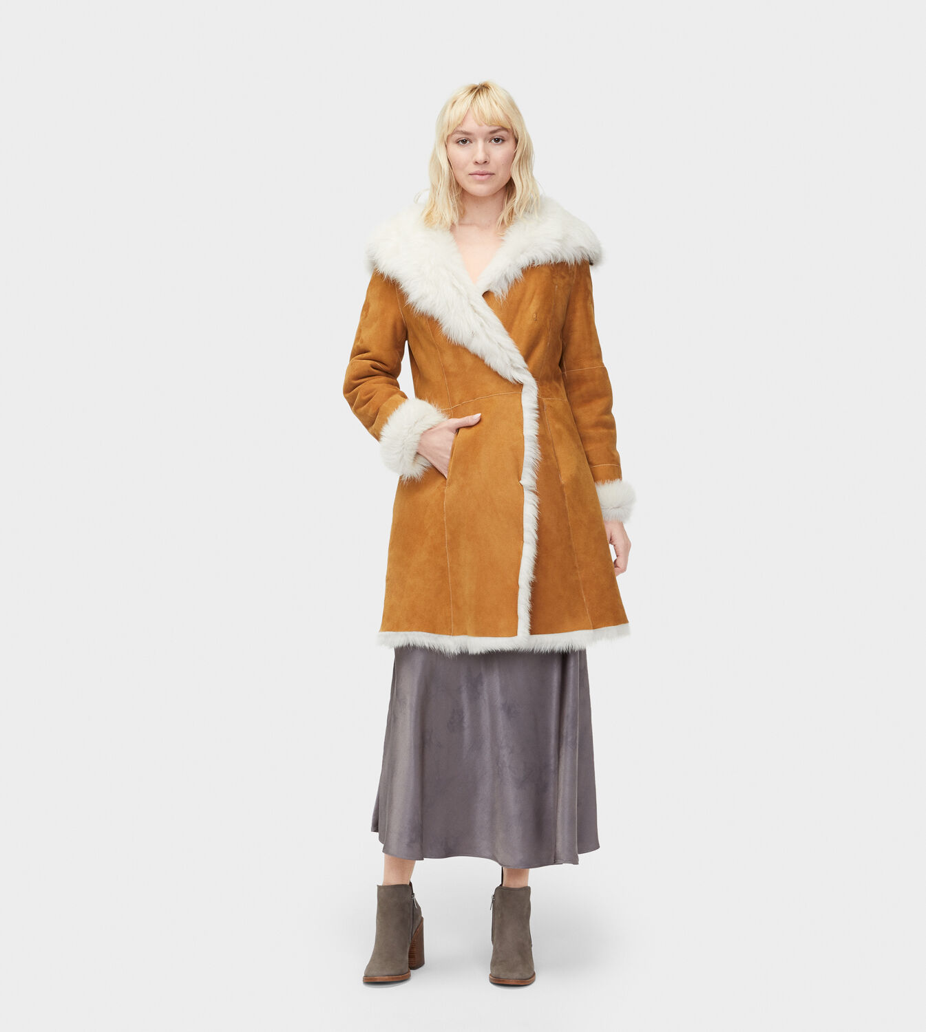 ugg shearling coat