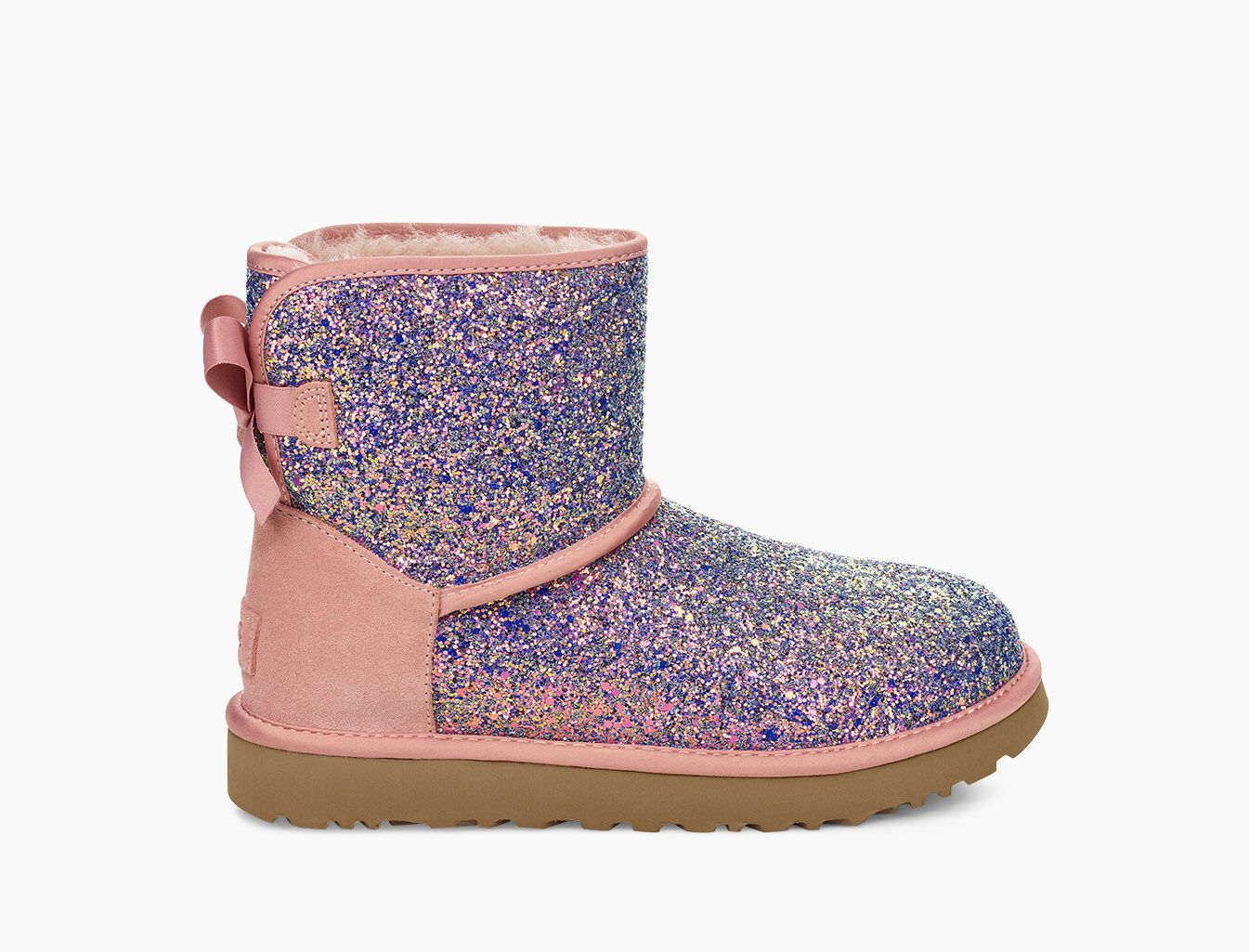 محراث مسجل تأتي ugg glitter bow boots 