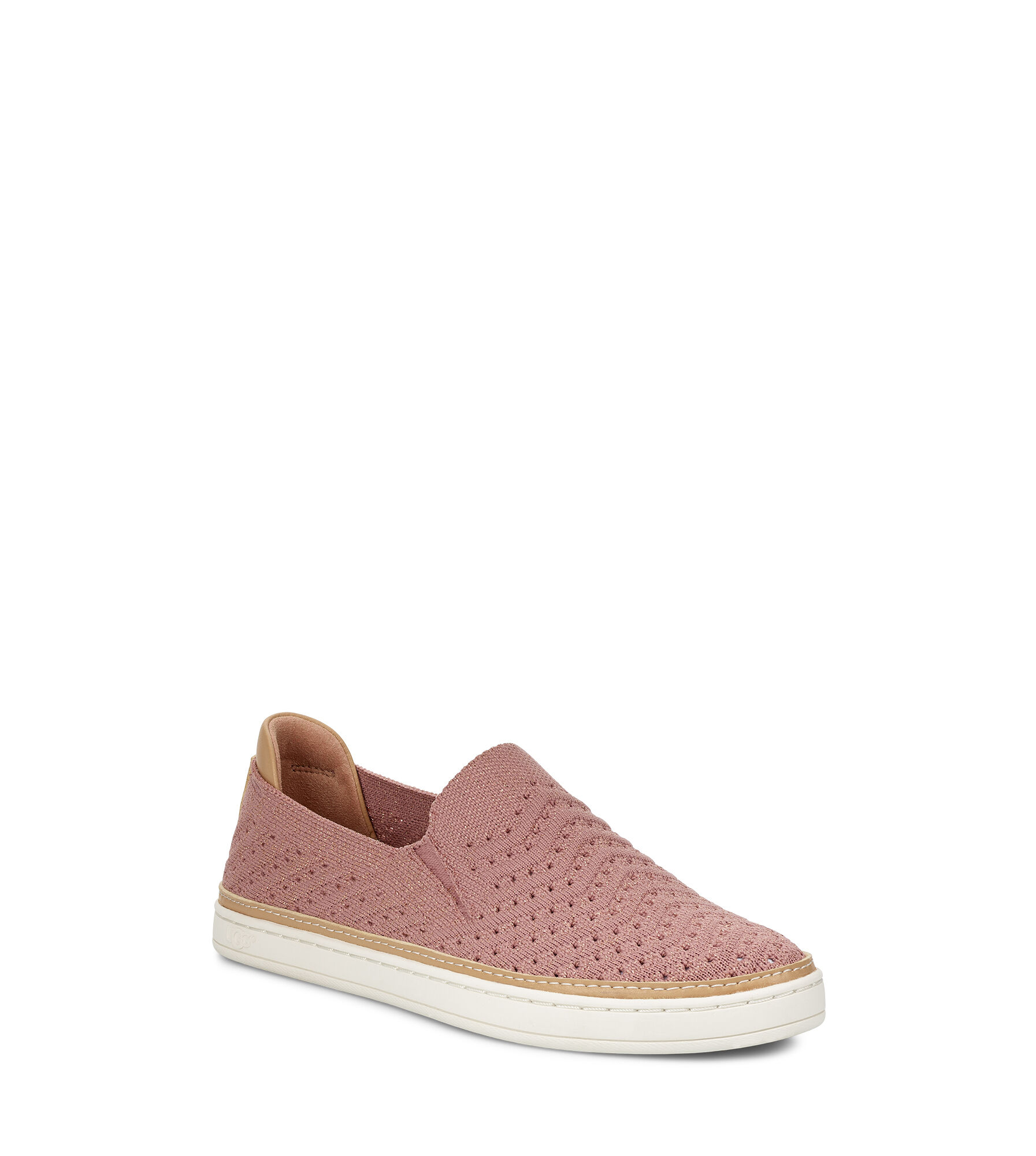 ugg sammy chevron metallic sneakers