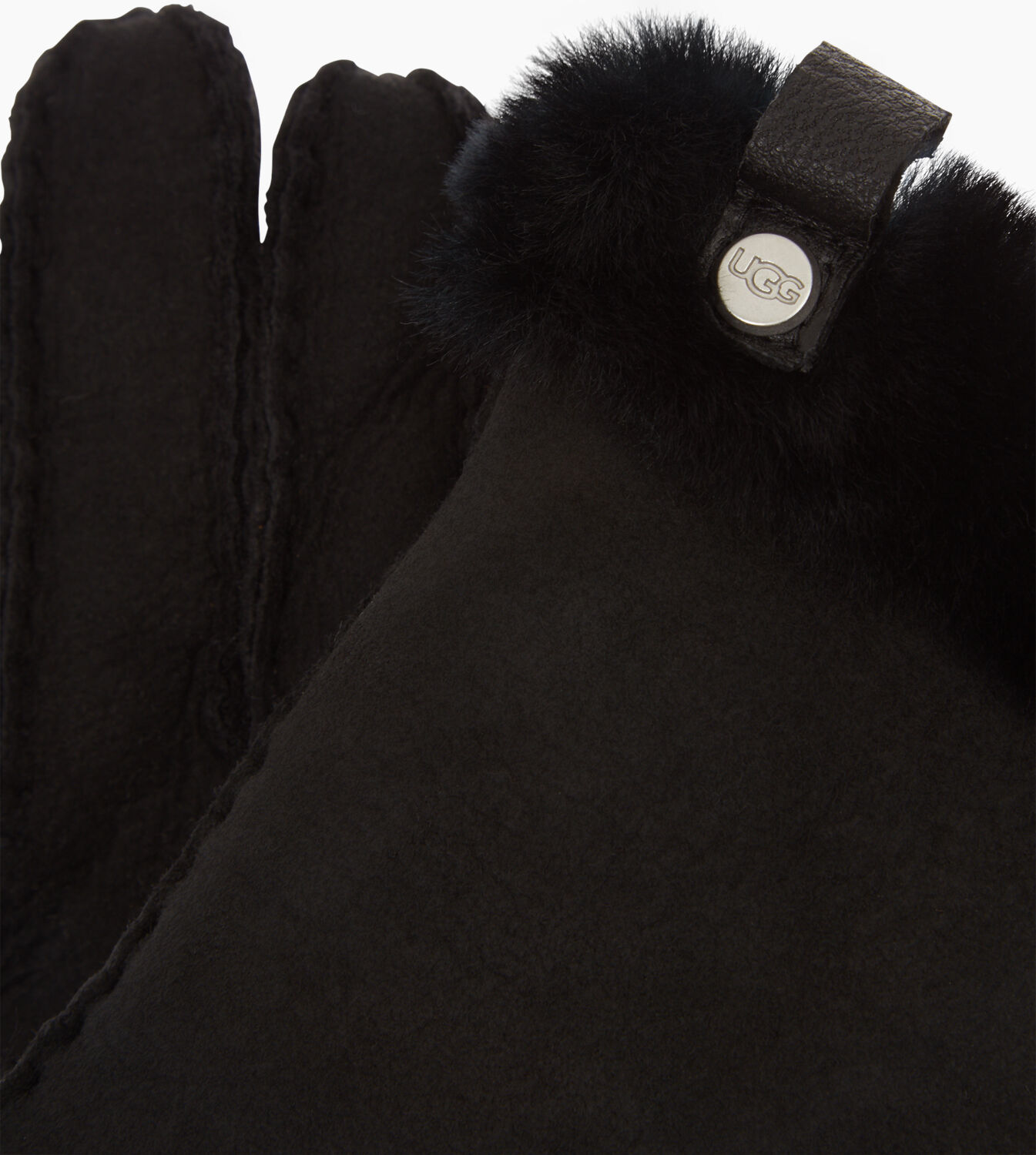 Marca UGGUGG SHORTY LEATHER TRIM Handschuh 2020 black 