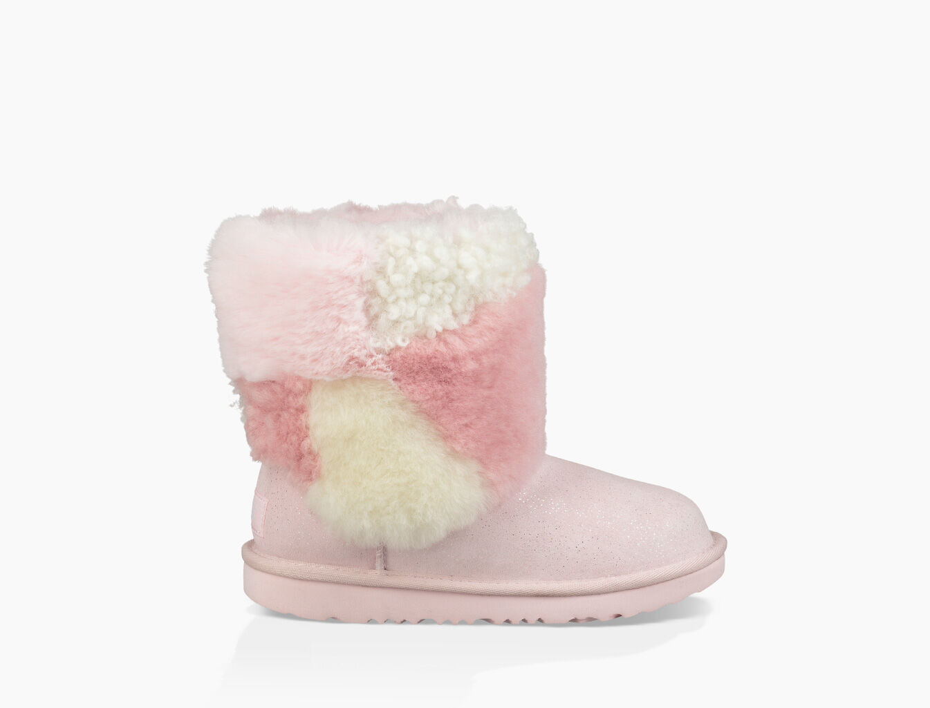 ugg pink fluff boots