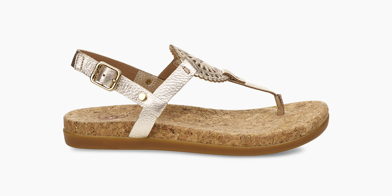 UGG® Ayden II Metallic Sandal for Women 